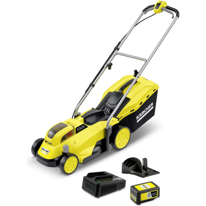 Аккумуляторная газонокосилка KARCHER LMO 18-33 BATTERY SET 1,444-401